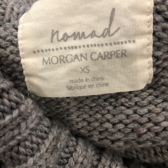 Anthropologie Nomad Morgan Carper Alpina fringe sweater knit tunic dress - Picture 10 of 10